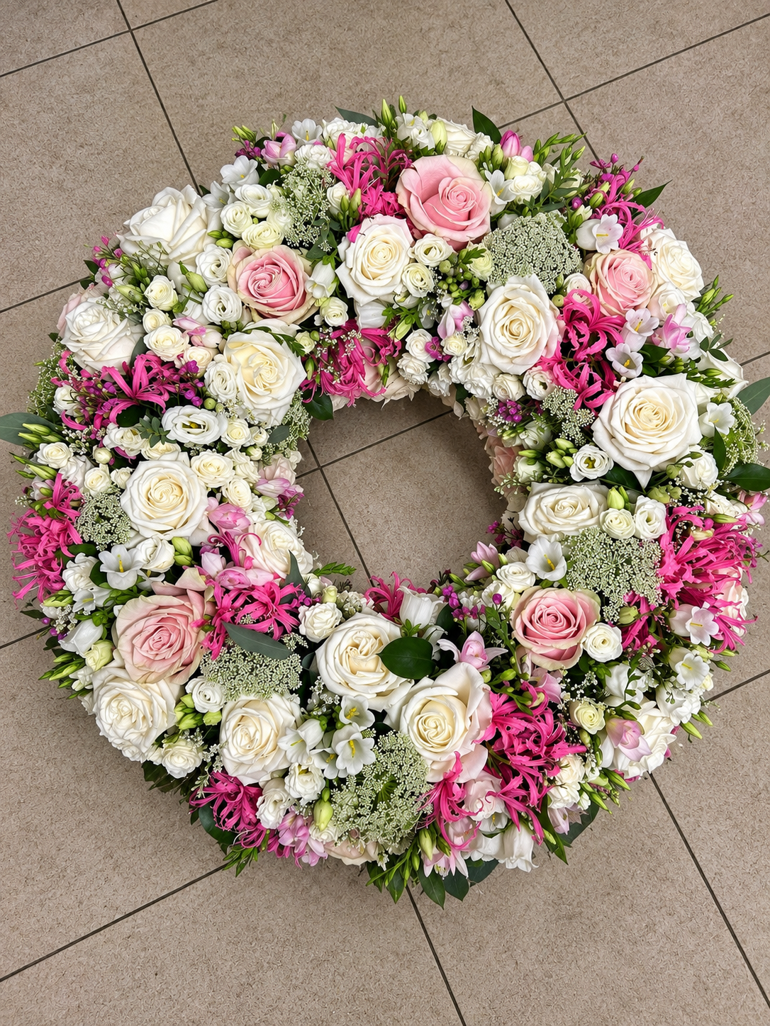 Deuils — composition florale PAELORIA