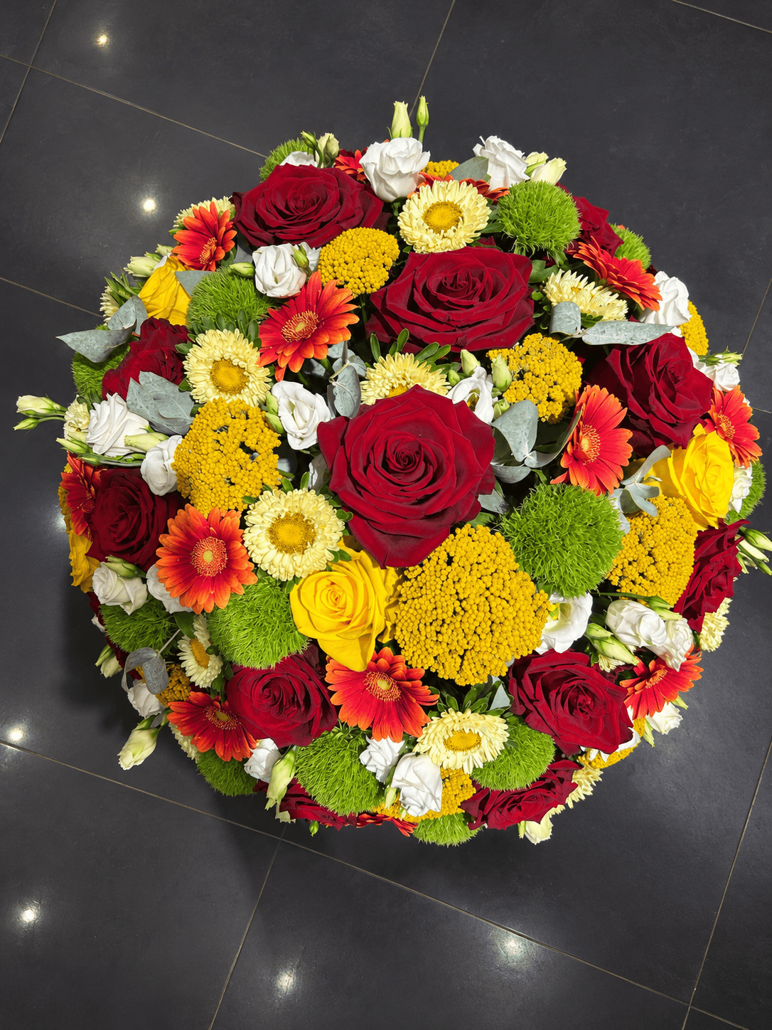 Deuils — composition florale PAELORIA