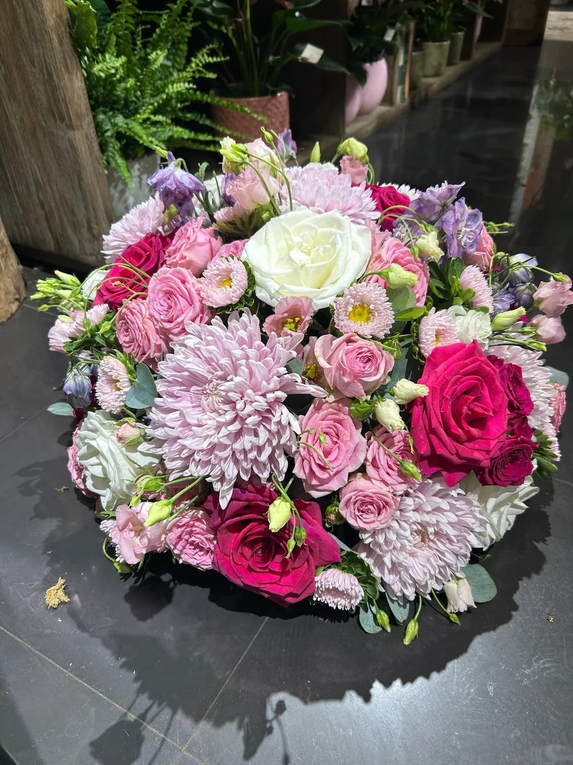 Deuils — composition florale PAELORIA