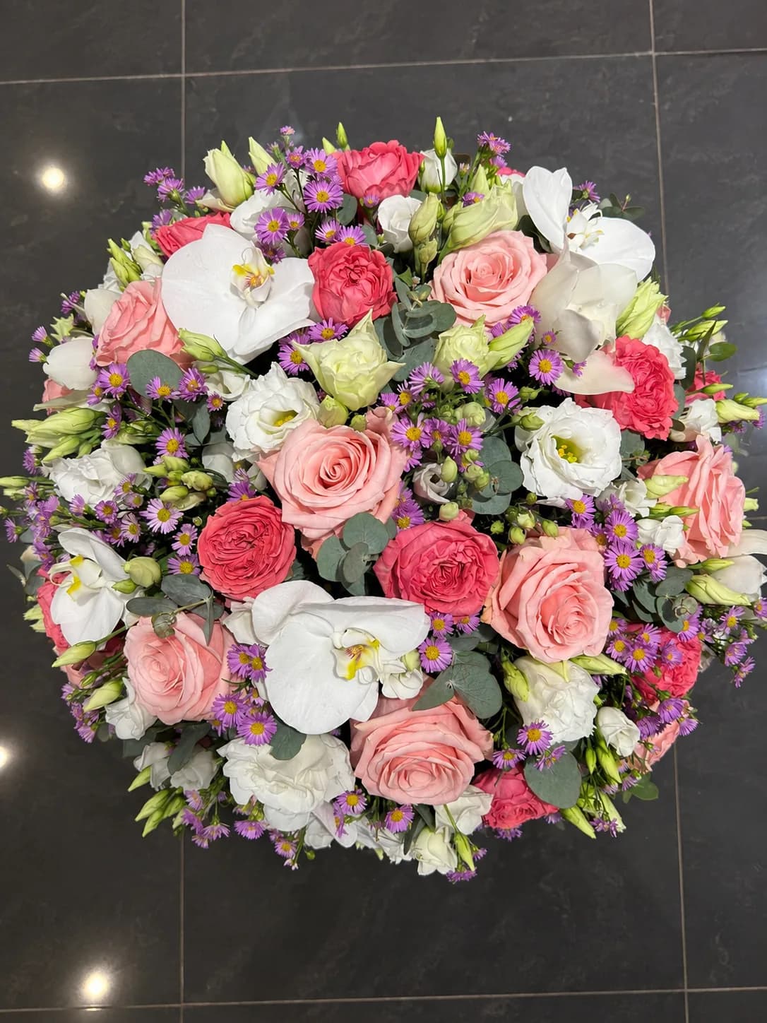 Deuils — composition florale PAELORIA