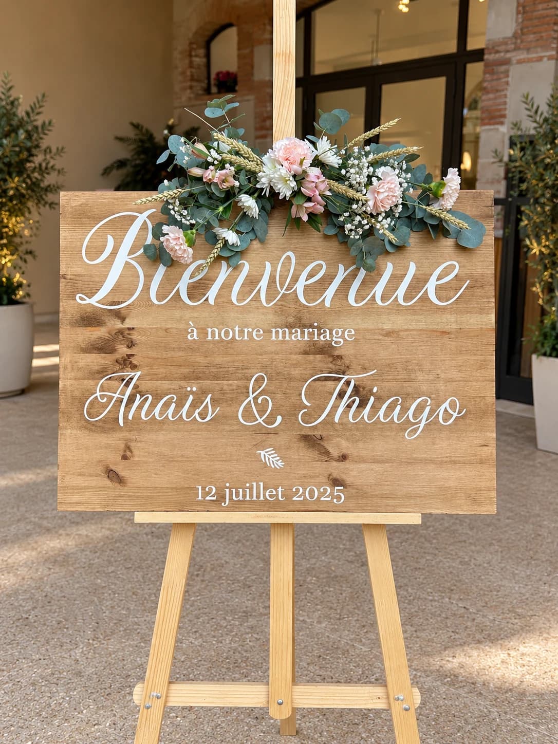 Mariages — composition florale PAELORIA