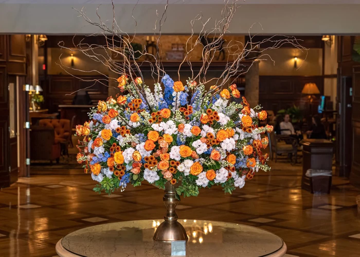 Restaurants — détail floral PAELORIA
